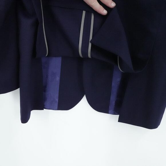 Ted Baker Blazer Mens 38 Regular Blue Wool Made in Italy Karl SPJ Jacket Suit - Picture 11 of 16